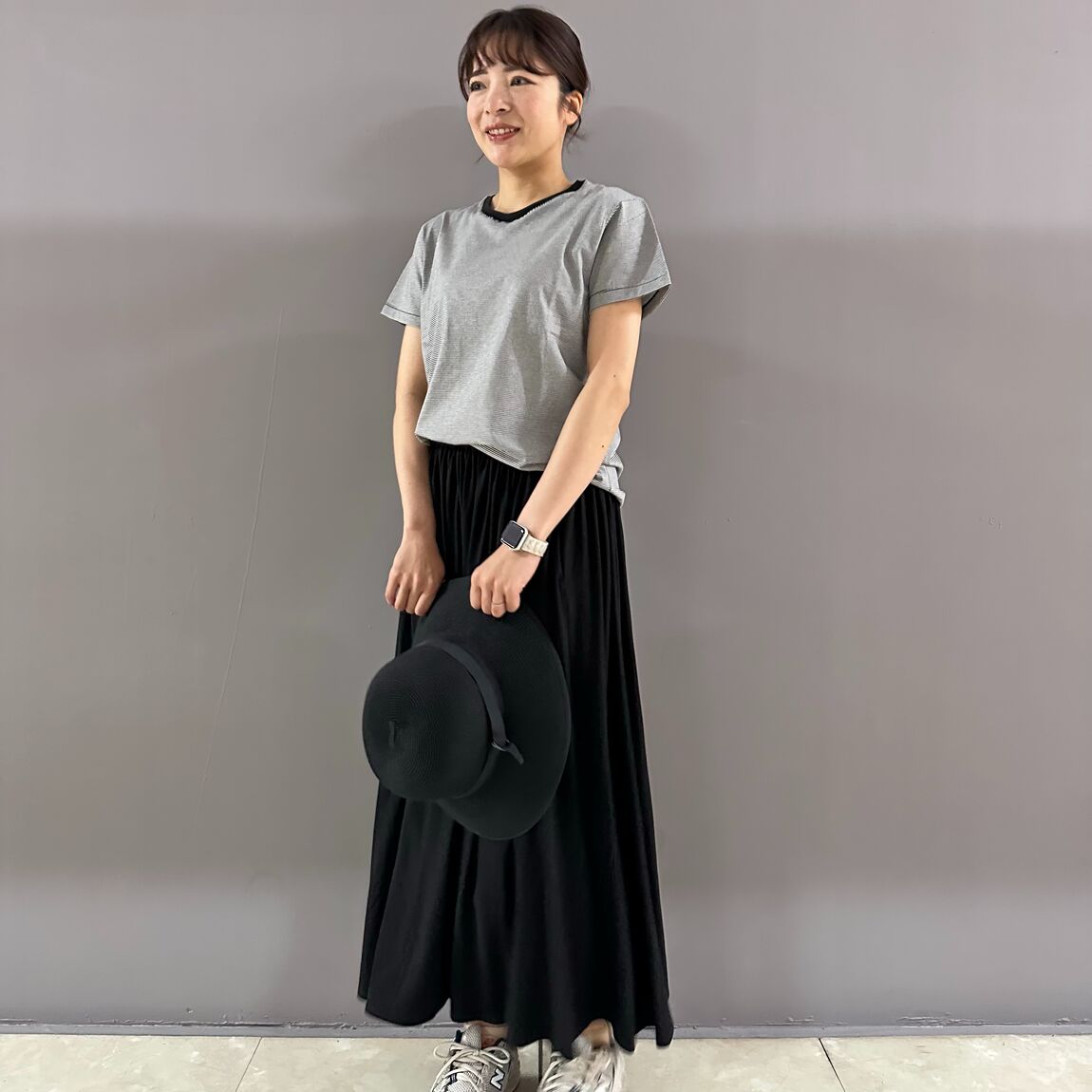 婦人天竺クルーネックTシャツ