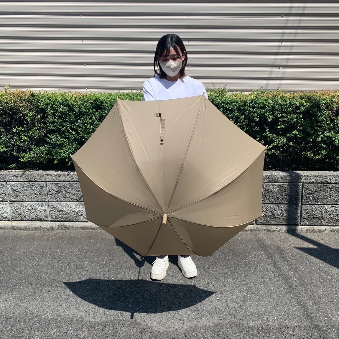 【岡山表町商店街】こだわりたくさん！　しるしのつけられる 傘