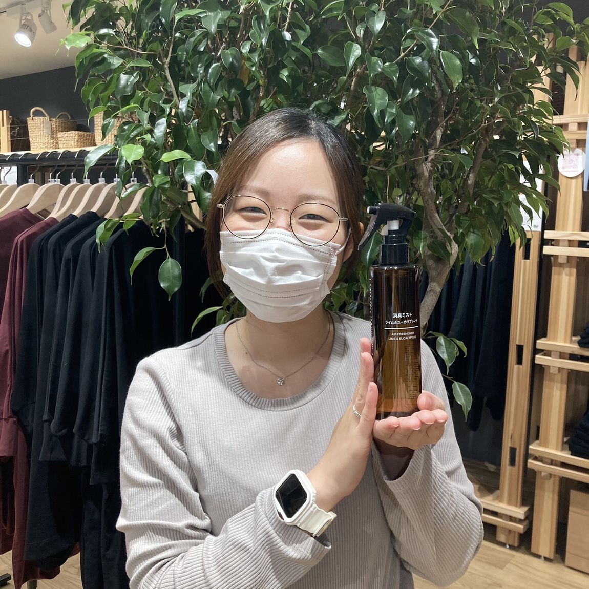 【岡山表町商店街】気になる匂いふわっと香る消臭ミスト
