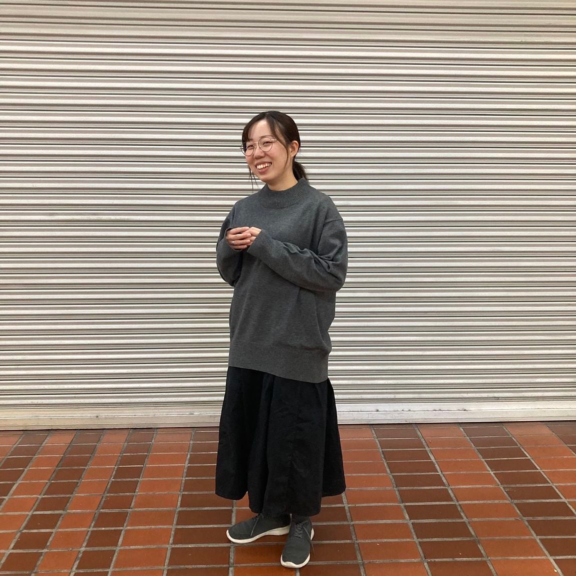 岡山表町商店街】カラバリ豊富「洗えるニットハイネックセーター