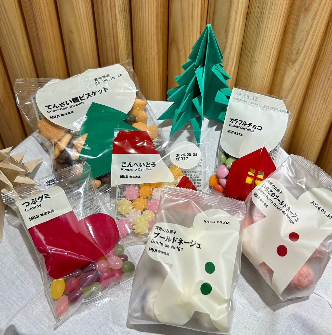 クリスマスの菓子