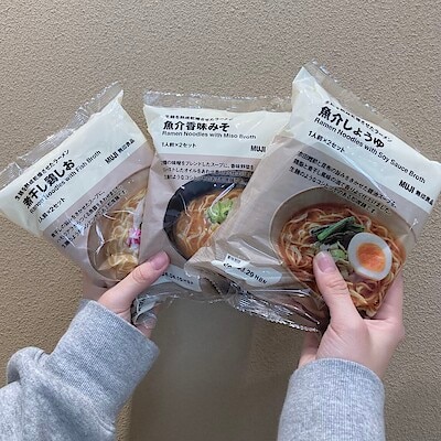 【無印良品500エミオ秋津】生麺を熟成乾燥させたラーメンが新登場しました