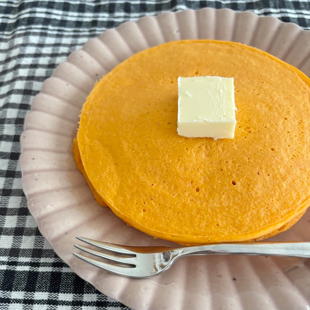 【知多】野菜ジュースで作る米粉のパンケーキ