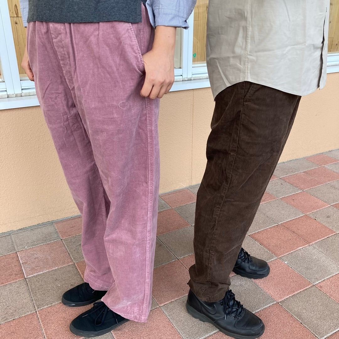 【知多】スタッフのおすすめ vol.33｜コーデュロイパンツ