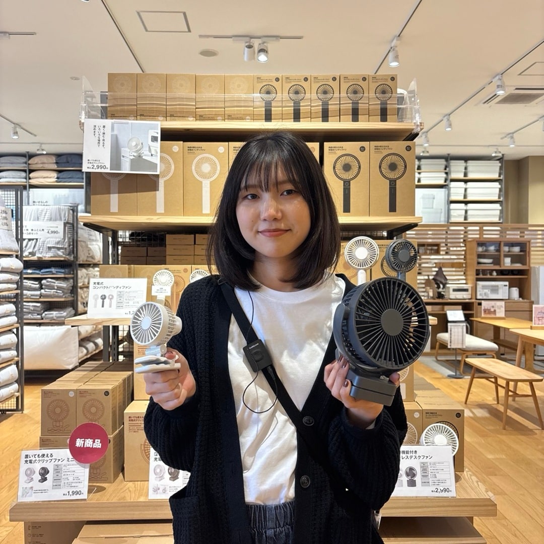 【知多】新商品のご紹介 | 充電式クリップファン