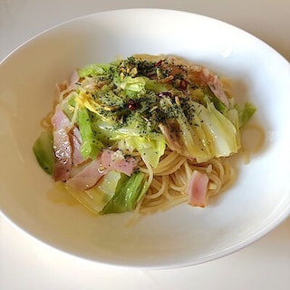【富山堀川本郷】「あえるだけのパスタソース　ペペロンチーノ」を使った春キャベツたっぷりパスタレシピ