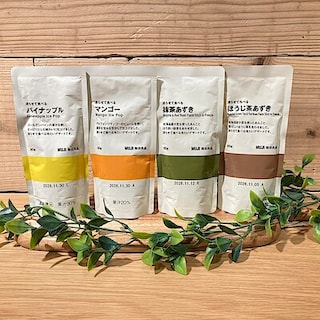 【無印良品500東大阪フッセ】暑い夏にぴったりな凍らして食べるスイーツです。