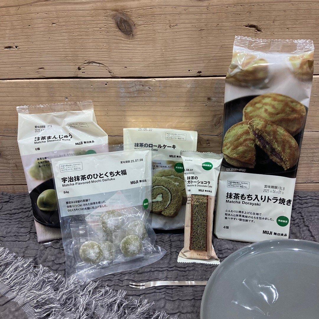 抹茶のお菓子シリーズ