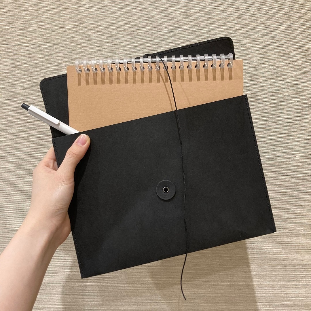 ジーンズラベル　書類ケース