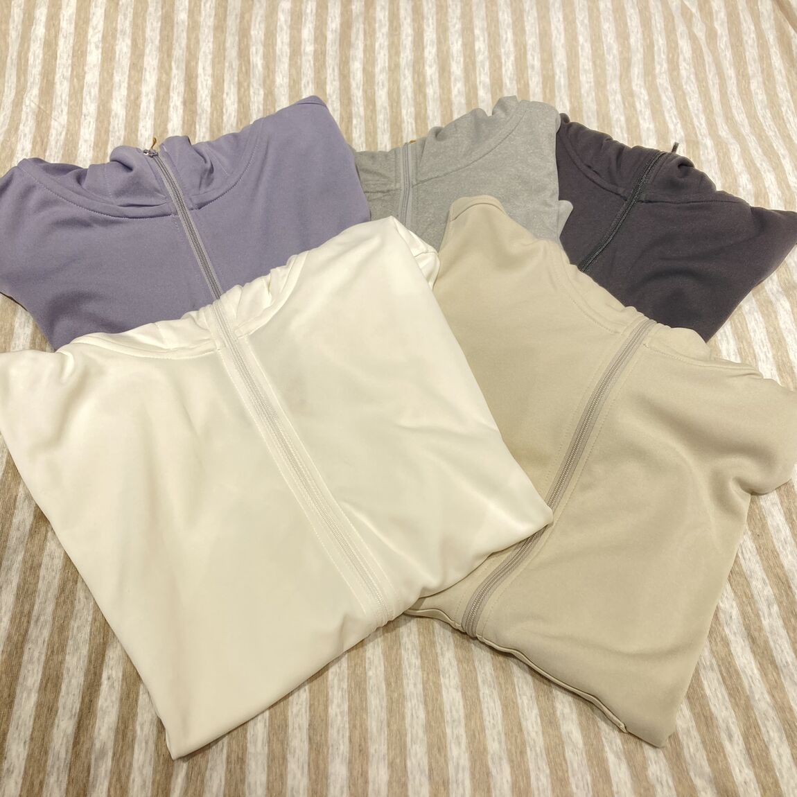 ＵＶカット乾きやすいフルジップパーカ