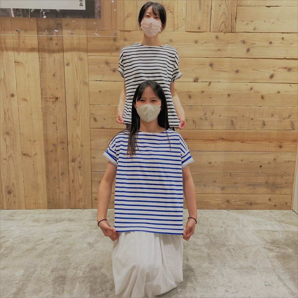 ボートネック半袖Ｔシャツ