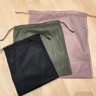 【イズミヤショッピングセンター神戸玉津】 『ポリエステルメッシュ巾着　ダブルタイプ』のご紹介。