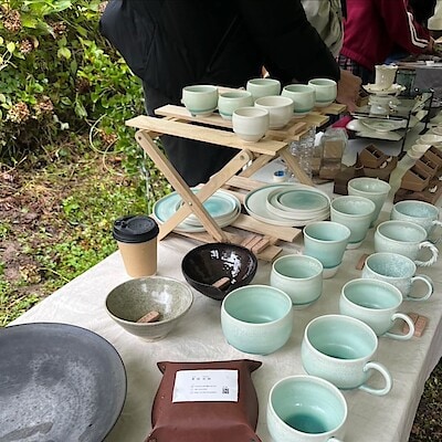 【天童長岡】つながる市｜手しごとの森・手づくり陶器の販売会