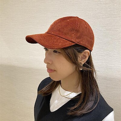 【天童長岡】コーデュロイ素材の帽子が新登場