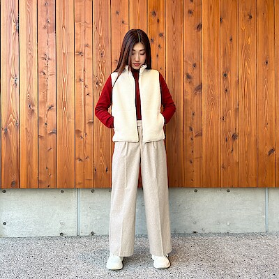 婦人 洗えるウールハイゲージリブタートルネックセーター | 無印良品