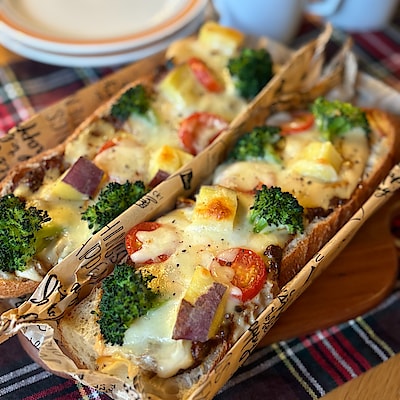 【新潟白根】新商品『ミートグラタンの素（牛肉のボロネーゼとホワイトソース）』_パングラタン