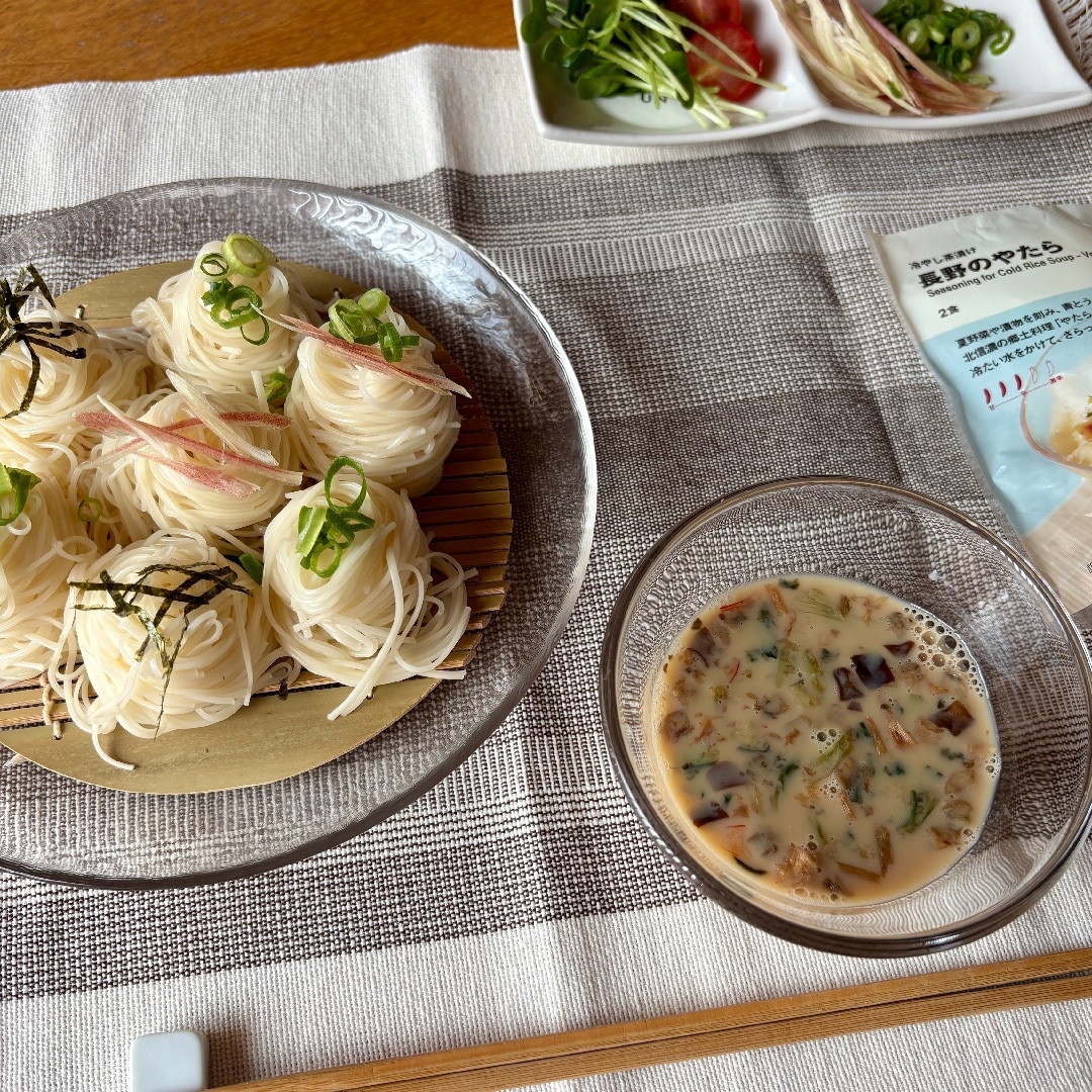 「冷やし茶漬け長野のやたら」アレンジレシピ