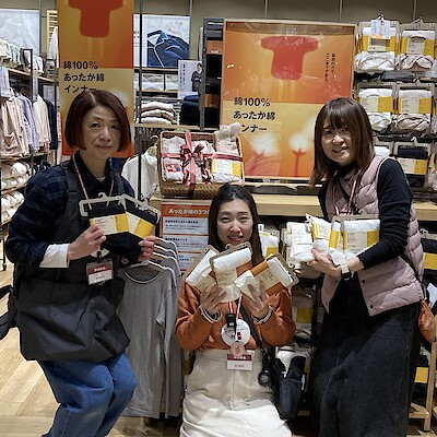 【新潟白根】バリエーションで選べる「あったか綿インナー」　〜婦人編〜