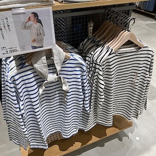 【デュー阪急山田】着心地がいい長袖Tシャツ