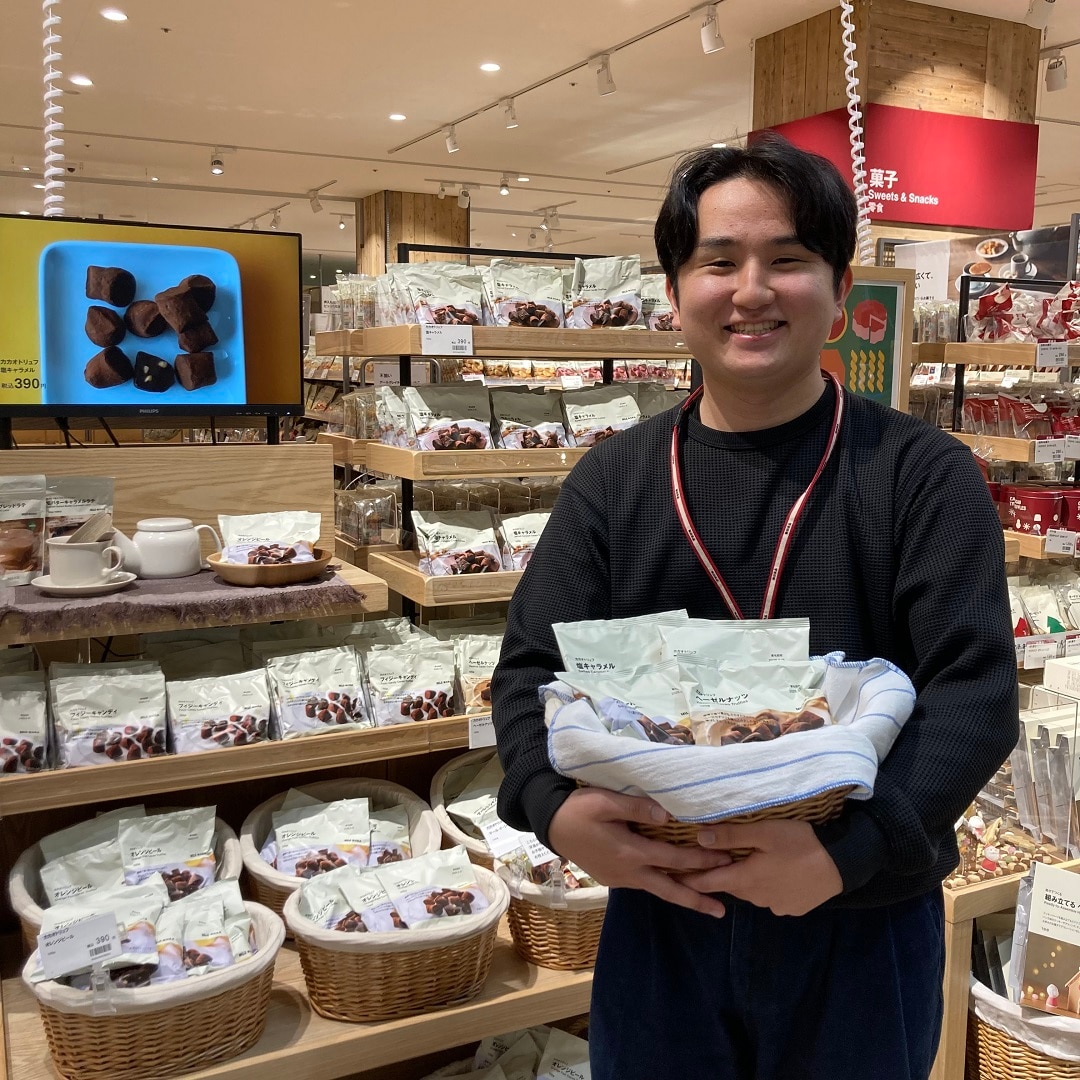 試食　カカオトリュフ