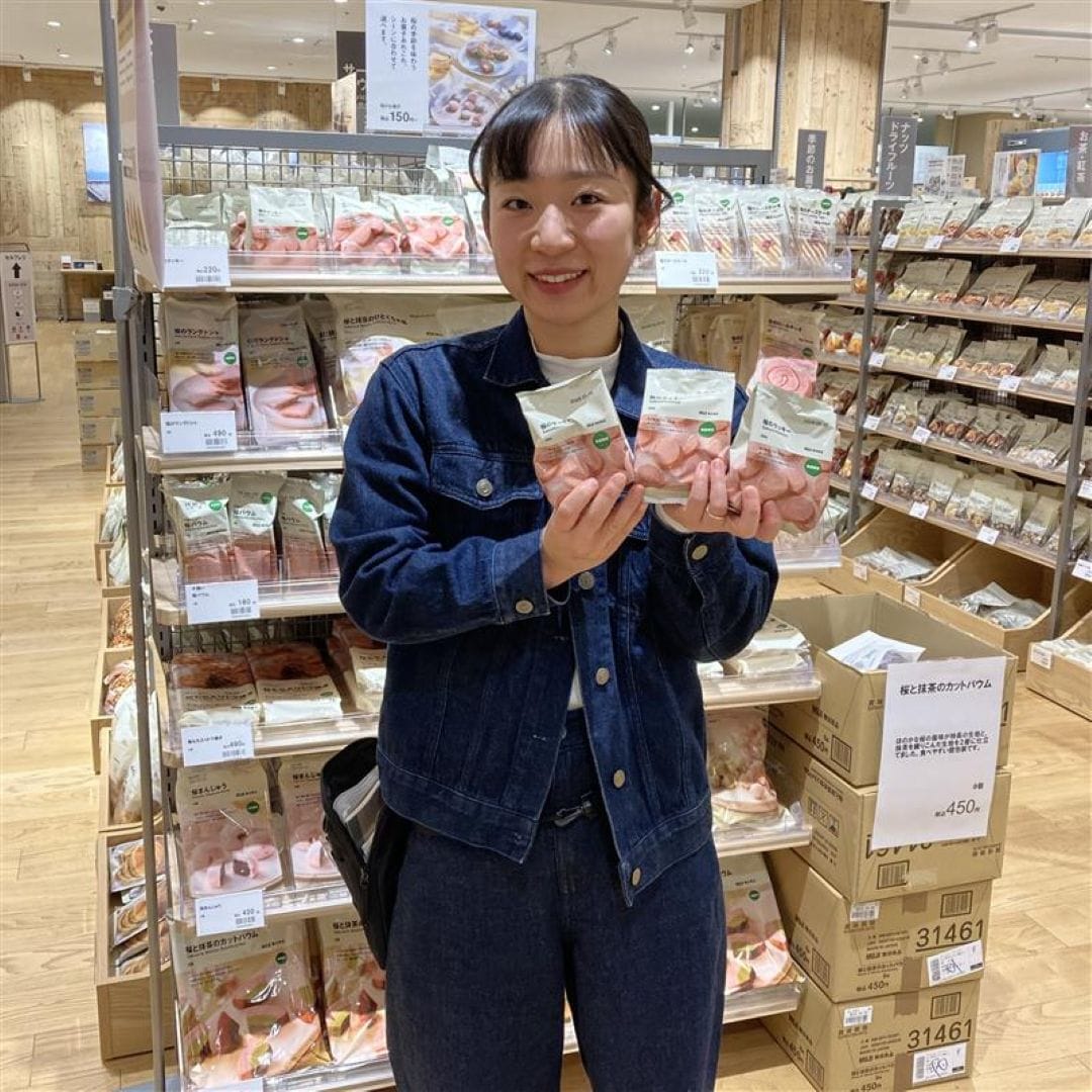 試食　桜のクッキー