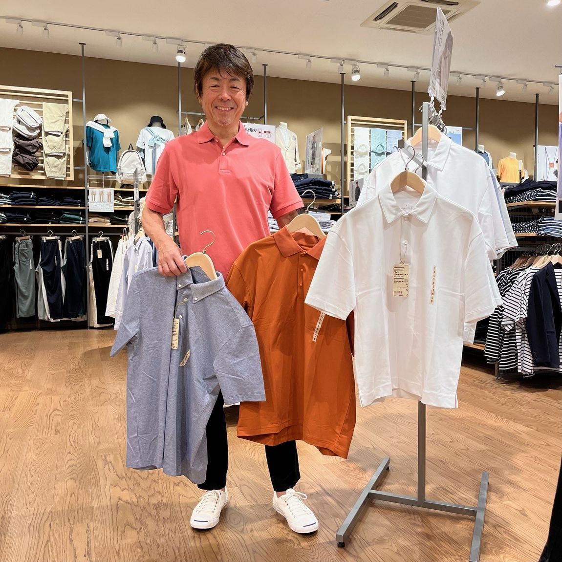 フレンドタウン福井開発】夏のお出かけスタイルに、ポロシャツはいかが