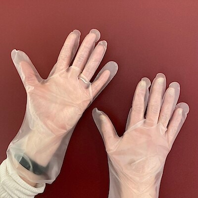 【プリコ垂水】調理用手にフィットする手袋