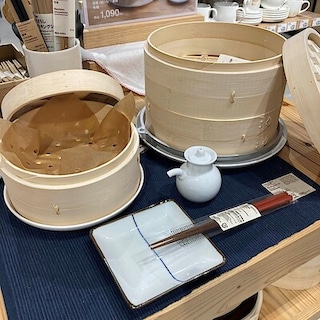 【唐津】のせるだけでごちそう　無印良品の「せいろ」