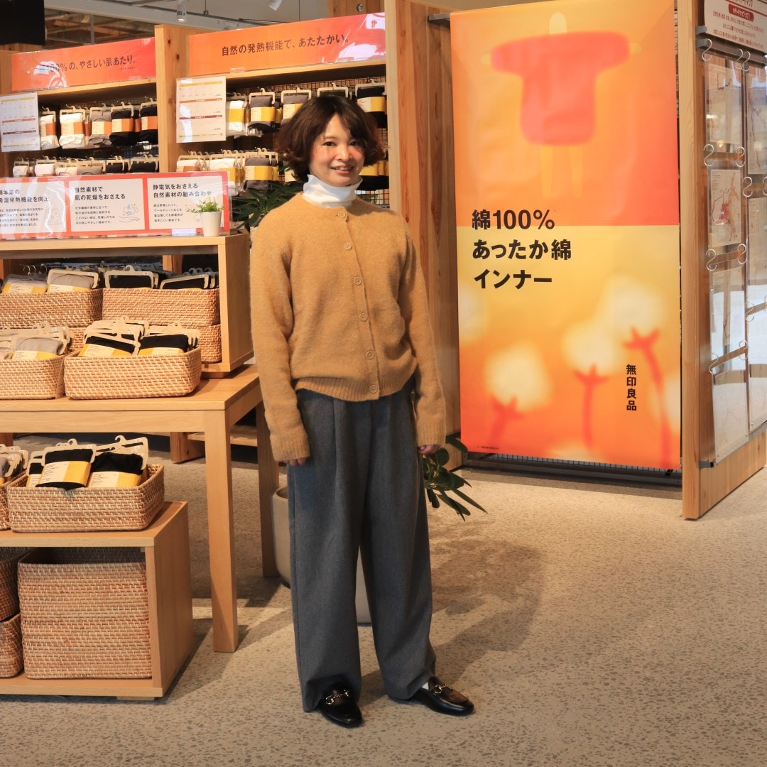 あったか綿婦人スナップ