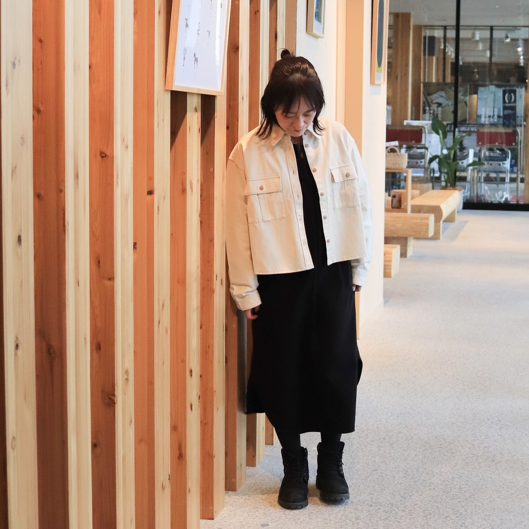 ReMUJI染めなおした服黒