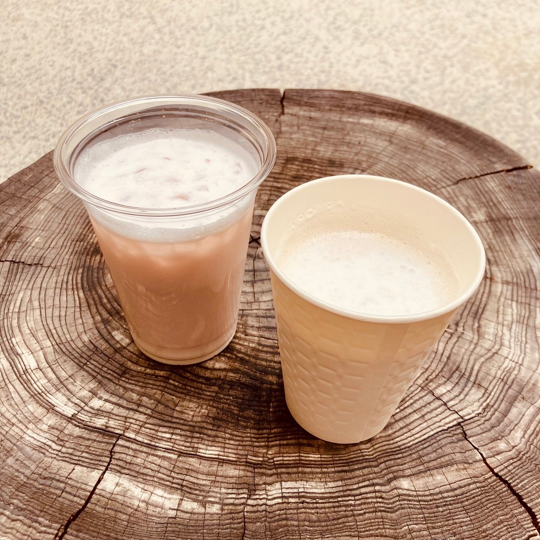 桜ラテ