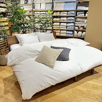 【ハピオ木野】快眠のすすめ　サッカー織の寝装カバー