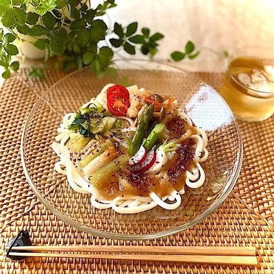 【ハピオ木野】涼やかさの演出｜ソーダガラス食器