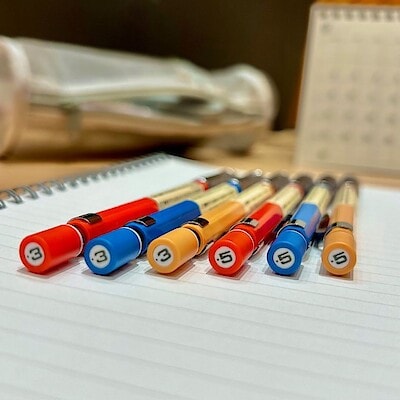 【ハピオ木野】新色登場｜低重心シャープペン