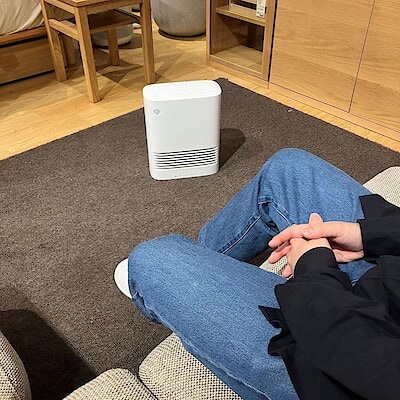 【ハピオ木野】新商品| 温風がすぐに出る　セラミックファンヒーター