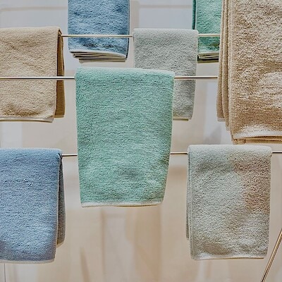 【ハピオ木野】びよーんと伸びるのびのびターバンタオル