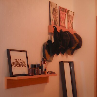 【ハピオ木野】壁に付けられる家具シリーズ