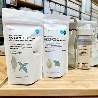 【ハピオ木野】新商品『水出しフレーバーティー』ミント各種