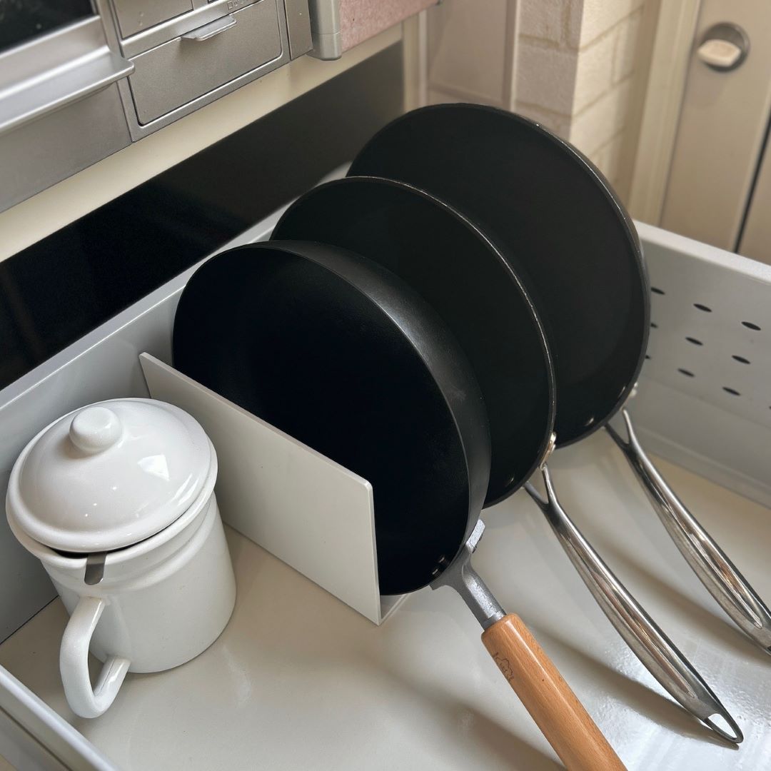 仕切りスタンドキッチン引出し