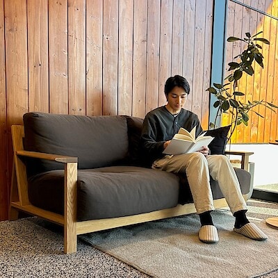 【ハピオ木野】無印良品のソファ