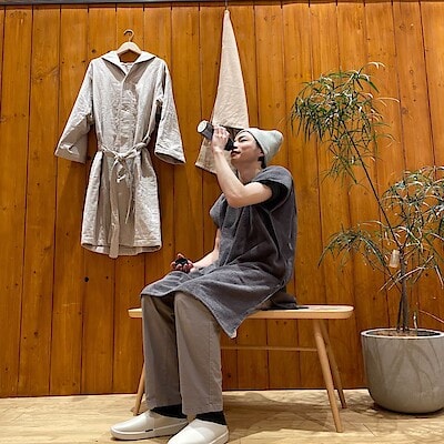 【ハピオ木野】新商品│ポンチョとバスガウン