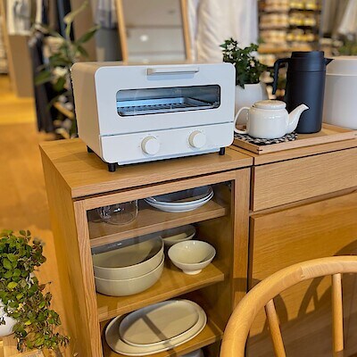 【ハピオ木野】新商品｜スチームプレート付きオーブントースター