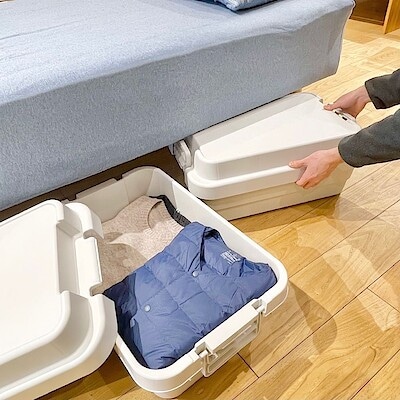 【ハピオ木野】頑丈収納ボックスに浅型が登場！