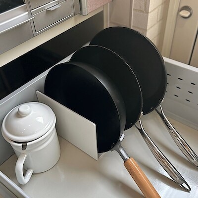 【ハピオ木野】収納を整える仕切りスタンド