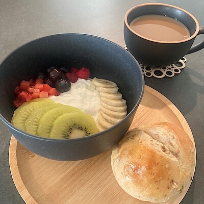 【ハピオ木野】新商品| レンジで使える　ヤシの端材を使った食器