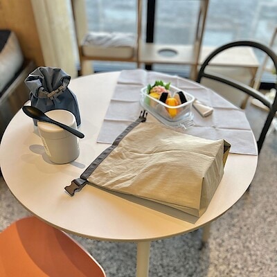  【ハピオ木野】新商品| 高さが変えられる　ランチバッグ