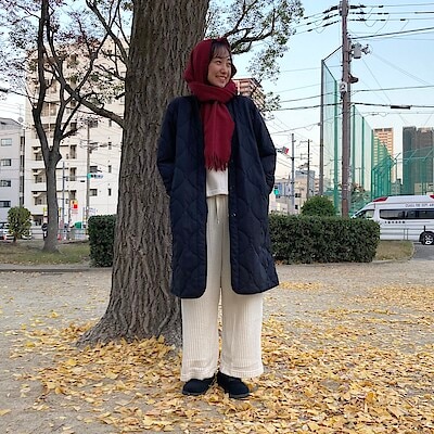 婦人 ふんわり中わた キルティングコート | 無印良品