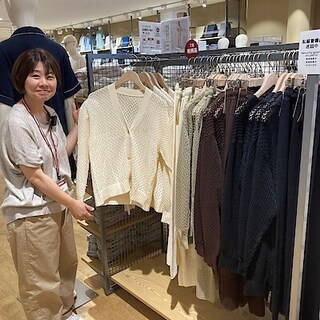 【イオン防府】　コットン透かし編みニットおすすめ