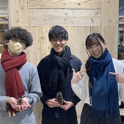 【無印良品500エコルマ狛江】無印良品のマフラーで冬支度