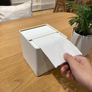 【豊明】必要な時に必要な長さで 「卓上用トイレットペーパーケース」のご紹介